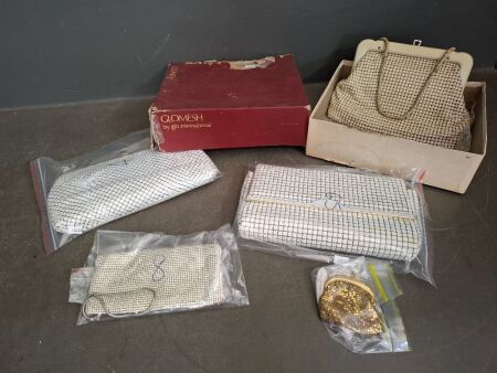 Vintage Glomesh and Fashion Handbags - 1 in Original Box