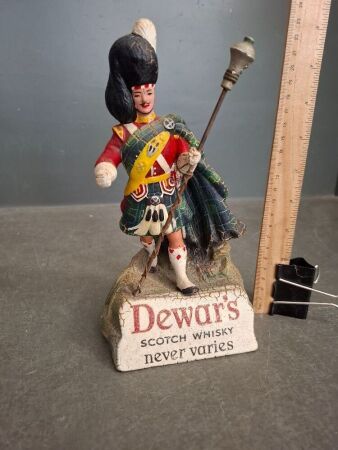 Dewar's Whisky Statue