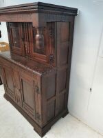 Antique English Oak Court Cupboard C1700-1760 - 2