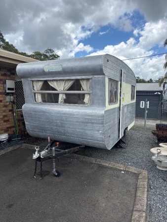 1964 Viscount Valiant Caravan VIN B505 ATM 750kg Approx Weight 500kg New Floor, Walls, Ceiling, Roof Resealed, New Axle, Brakes, Bearings, Rims & Tyres. 240 Volt Inside, Outside Wiring All New