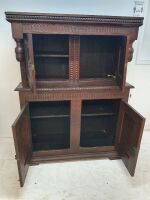 Antique English Oak Court Cupboard C1700-1760 - 8