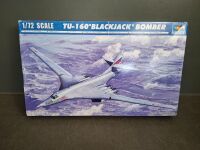 The Trumpeter TU-160 Blackjack Bomber 1:72 as new in box