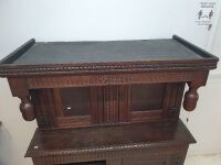 Antique English Oak Court Cupboard C1700-1760 - 10