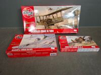 3 x Airfix Model Aircraft Kits - Scale 1:72