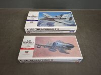2 x Model Hobby Kits Aircrafts - Scale 1:72