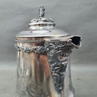 XL Antique Plated Coffee Pot - 3