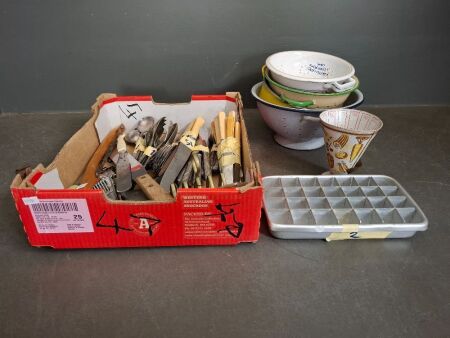 Collection of Mid Century Retro Kitchen Utensils