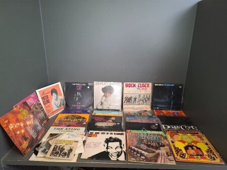Large Lot of Mixed Genre Vinyl