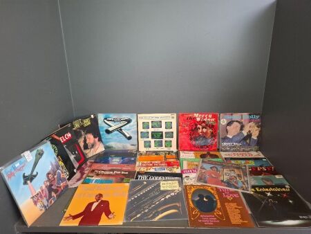Large Lot of Mixed Genre Vinyl