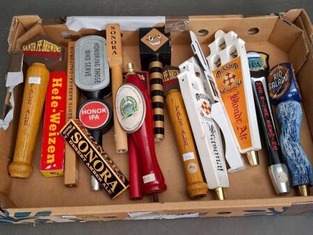 Large Box Lot of Beer Pulls