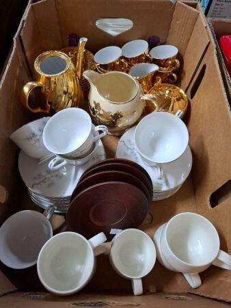 Mixed Crockery Lot inc. Yamato Japan, Sadler & St Kilda Australia