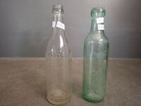 2 Collectable Bottles - 1 R.Mosley North Melbourne Bottle + John Lamont Glasgow Bottle