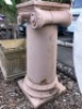 Grecian Style Painted Concrete Column - 2