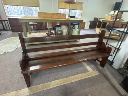 Antique Church Pew from Gympie