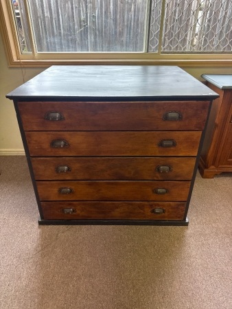 Six Drawer Map Unit