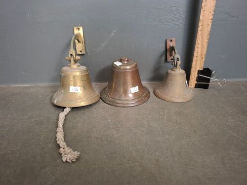 3 Brass Bells