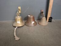 3 Brass Bells