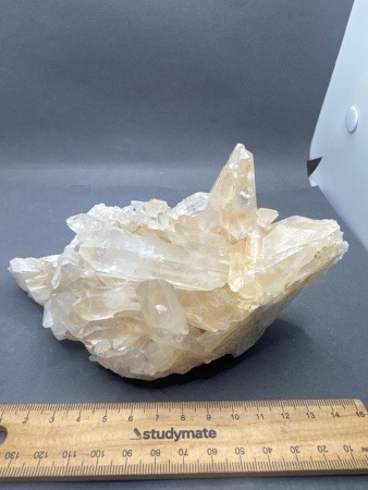 Quartz Crystal Cluster - From Madagascar