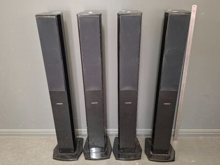4 Accusound Floor Standing Speakers