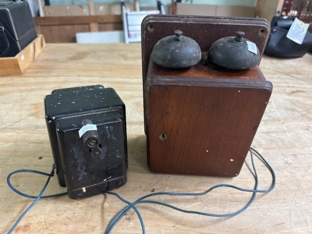 Antique CG Wooden Ringer Box - No 11089
