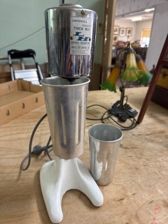 Retro Lawrence & Hanson Thick Mix Milk Shake Maker