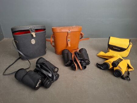 3 Pairs of Binoculars