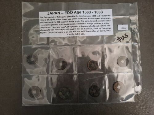Edo Age Japan Coin Collection