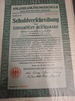 Collection of Old Germany Bond Certificates - 3