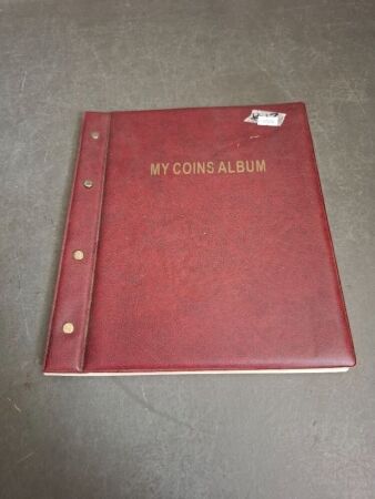 World Coin Collection in Album