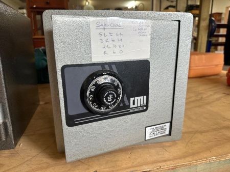 CMI Metal Safe with Dial Lock