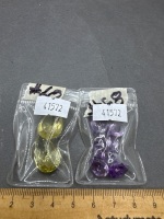 22 Carats Amethyst Gemstones + 31 Carats of Green Amethyst Gemstones - 2