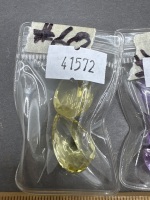 22 Carats Amethyst Gemstones + 31 Carats of Green Amethyst Gemstones - 4