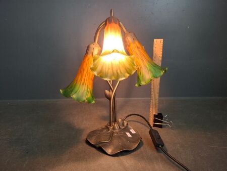 Art Deco Flower Lamp