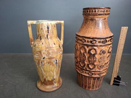 Large Art Deco Vase & Vintage Price Kensington Vase