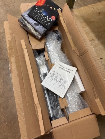 Boxed Telescope with Extra Equipment