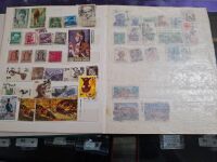 3 World Stamp Albums - 3