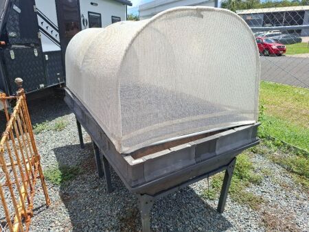 PVC & Covered Raised Garden Beds