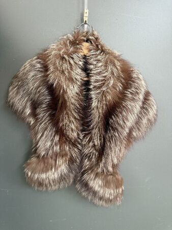 Silver Fox Stole - C1960