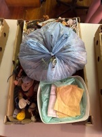 Box lot of tapestry wool