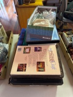 Mixed lot of tapestry and sewing items