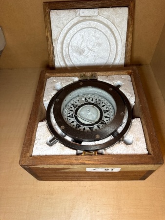 Mounted Magnetic Compass Made in Japan Osaka