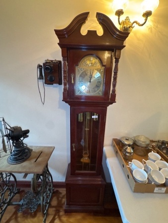 Tempus Fugit grandfather clock