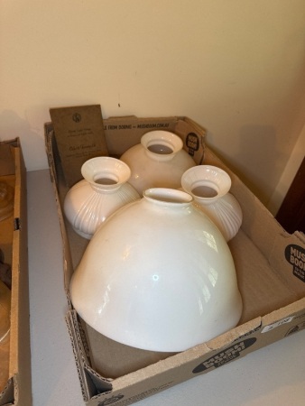 Vintage light/lantern shades