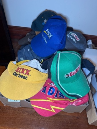 Assorted caps & hats