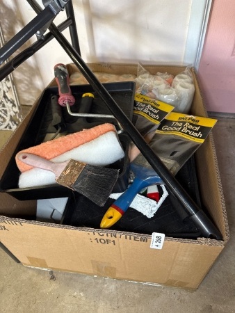 Quantity of painting equipment