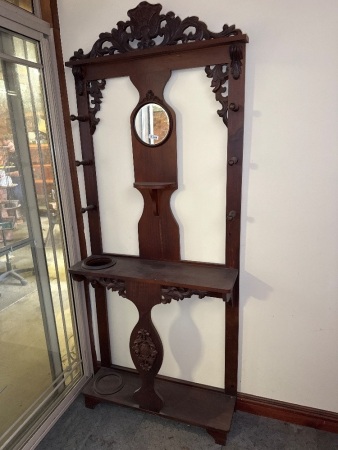 Vintage hall stand