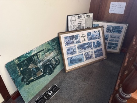 Quantity of Model A Ford prints