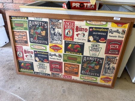 Vintage advertising poster