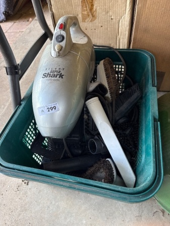 Super Shark vacuum cleaner with accessories