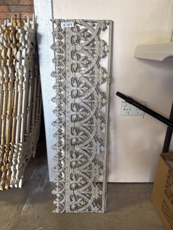 2 alloy fence lacework